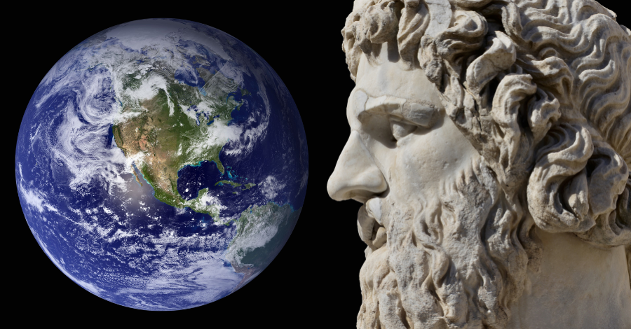 como o mundo surgiu segundo a mitologia grega
