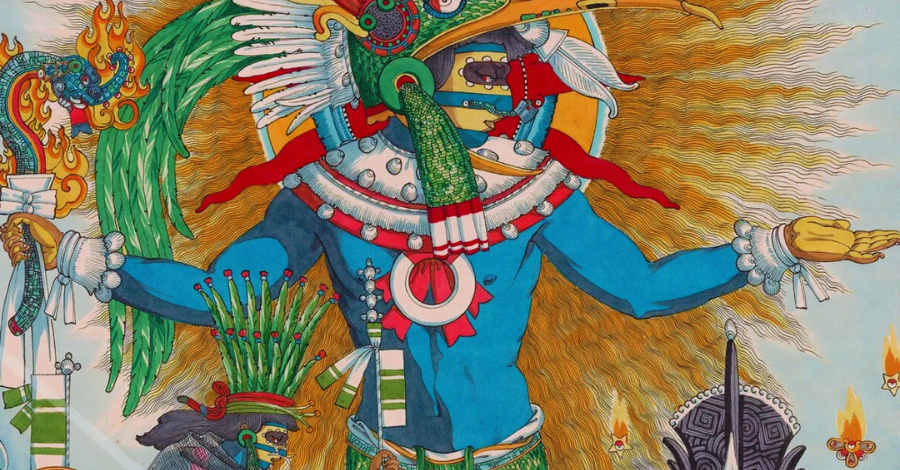 deus Huitzilopochtli