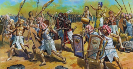 Os Conflitos e Guerras do Egito Antigo